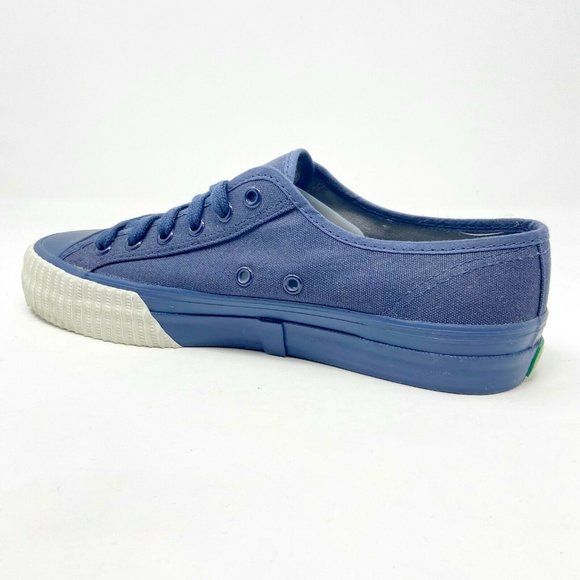 PF Flyer Center Lo Reiss Navy Blue White Mens Casual Sneakers PM11OL2I - Picture 3 of 5